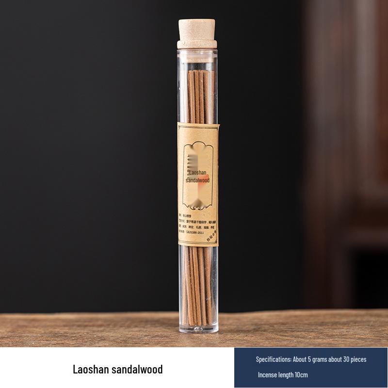 10cm Sandalwood Incense Sticks: Long-lasting, Deodorizing, Convenient 5g Packs for Indoor Use