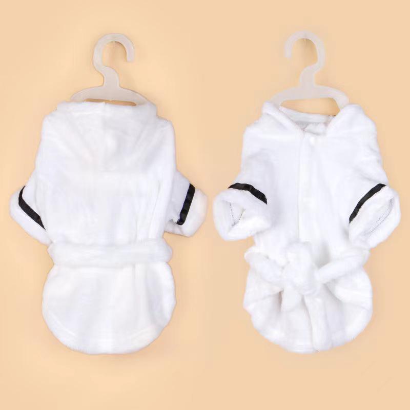 Cross-Border Pet Bathrobe: Absorbent, Quick-Drying Towel for Dogs & Cats.