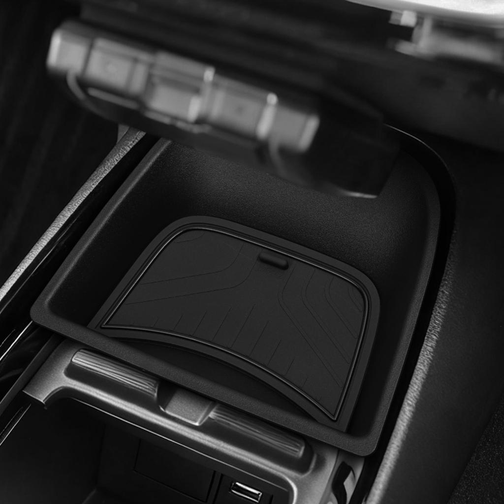 for Toyota Aqua 2025-2025 ABS Center Console Storage Box Central Tray Organizer Car Interior Accessories Black