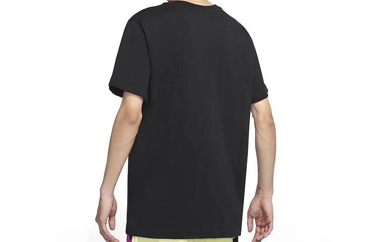 Nike T Shirts Men's Black Crew Neck Moderate Straight Fit CZ8671-010