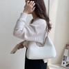 New Women's Bag Niche Styling Hand Carry Underarm Bag Solid Color Versatile Women's Shoulder Bag