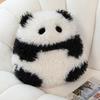Cartoon Panda Hedgehog Plush Pillow Lumbar Cushion For Kids And Sofa Decor