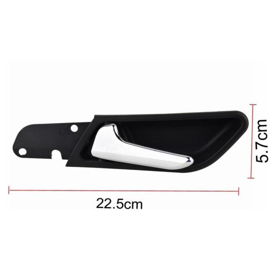 Compatible Black Interior Door Handle for Mercedes A/B/C - Left/Right A1697600961-C0 A1697601061-C0