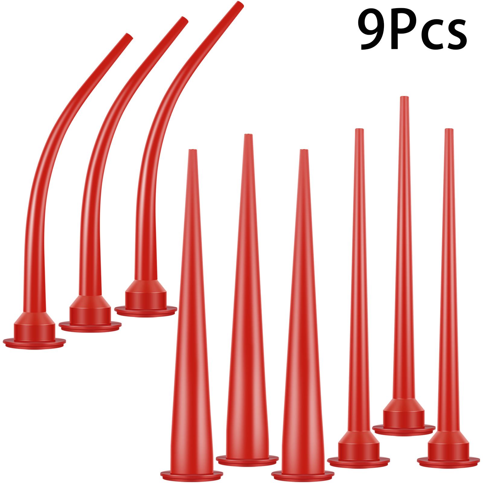 

Пластиковая насадка для герметика, насадка-аппликатор, удлинитель, замена, длинная насадка для герметика для кухни, ванной комнаты, двери, окна красный