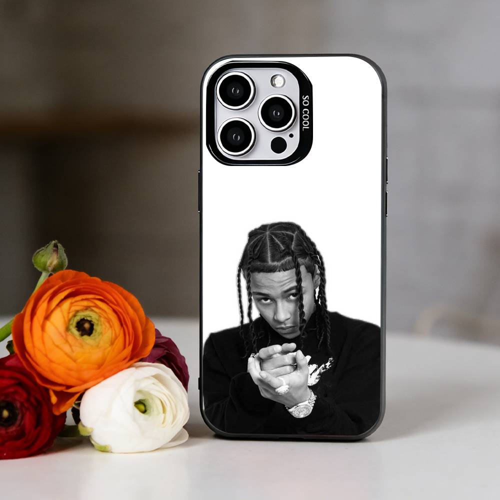 DD O-Osama Rapper Phone Case For iPhone 17,16,15,14,13,12,11 Plus,Pro Max,XS,Colorful Silver Phone case Funda Cover