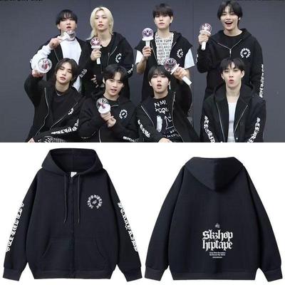 Straykids Kpop Style Hoodies HIPTAPE Mantel Kpop Star SKZOO KARMA Kleidung