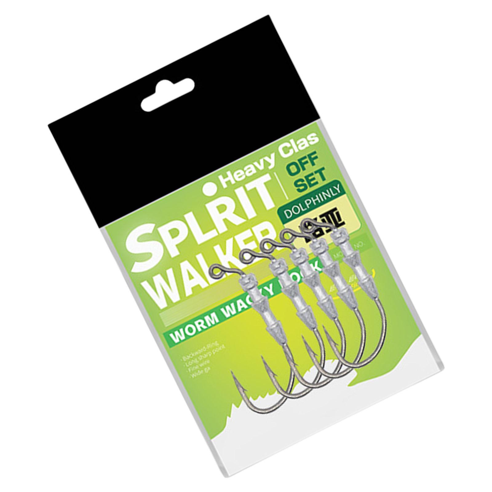 

5Pcs Rig Jig Head Hooks 0.6g/1g Swimbait Jig Heads Bass Fishing Weighted Lure Baits Jig Head Hooks Barbed Crank Hooks A