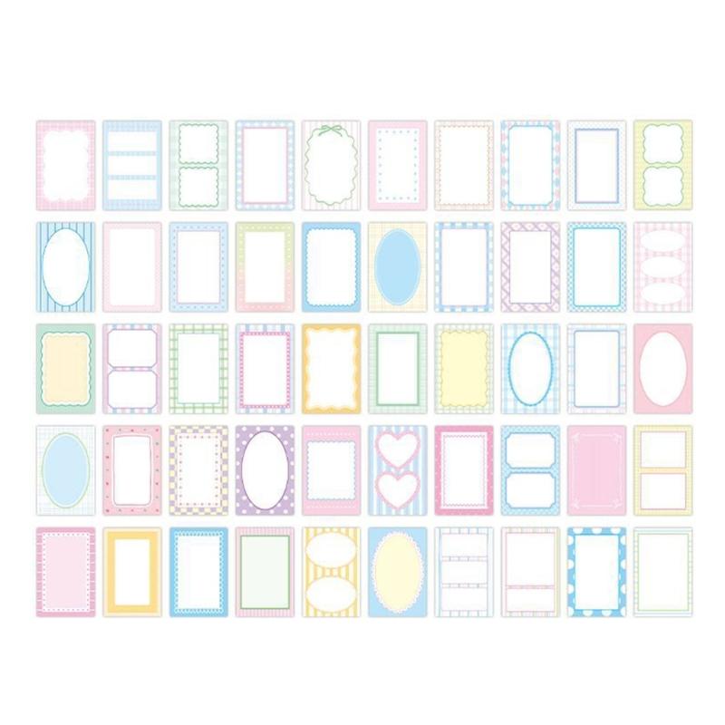100Sheets Tearable Notepads Note Memo Paper Sheets Scrapbooking Decorative Paper for Daily Reminders and Journaling