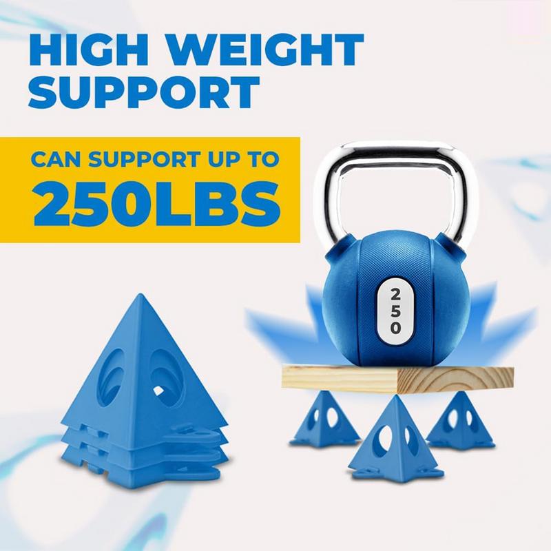40pcs Mini Paint Stands Tool Triangle Paint Pads Feet for Woodworking Carpenter Woodworking Accessories