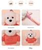Adorable Plush Puppy Hoodie Keychain - Charming Bag Accessory & Gift for Friends