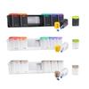 Magnetic Pill-organiser Travel Weekly Removable Pillbox 7 Day 1 Time A Day Portable Medicine Dispenser For Home Travel