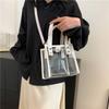 Storage Bag Women Handbag Summer Crossbody Bag PVC Transparent Bag  The Water-Sprinkling Festival