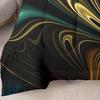 3D Abstract Art Comforter Set with Pillowcases - Soft Sanded Polyester Machine Washable Digital Print Bedding Set