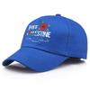 Free Palestine Cotton Baseball Cap With Adjustable Fit For Summer Casual Wear