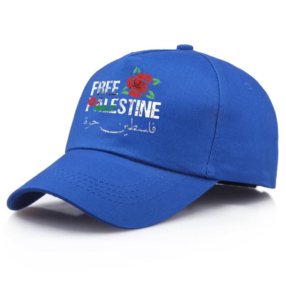Free Palestine Cotton Baseball Cap With Adjustable Fit For Summer Casual Wear
