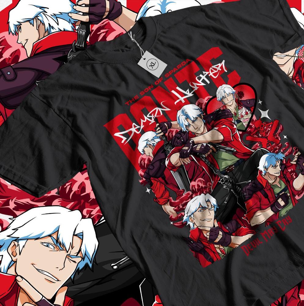 Унисекс футболка Dante Shooting DMC Premium, Унисекс футболка May Cry DMC3 Premium XXXXL