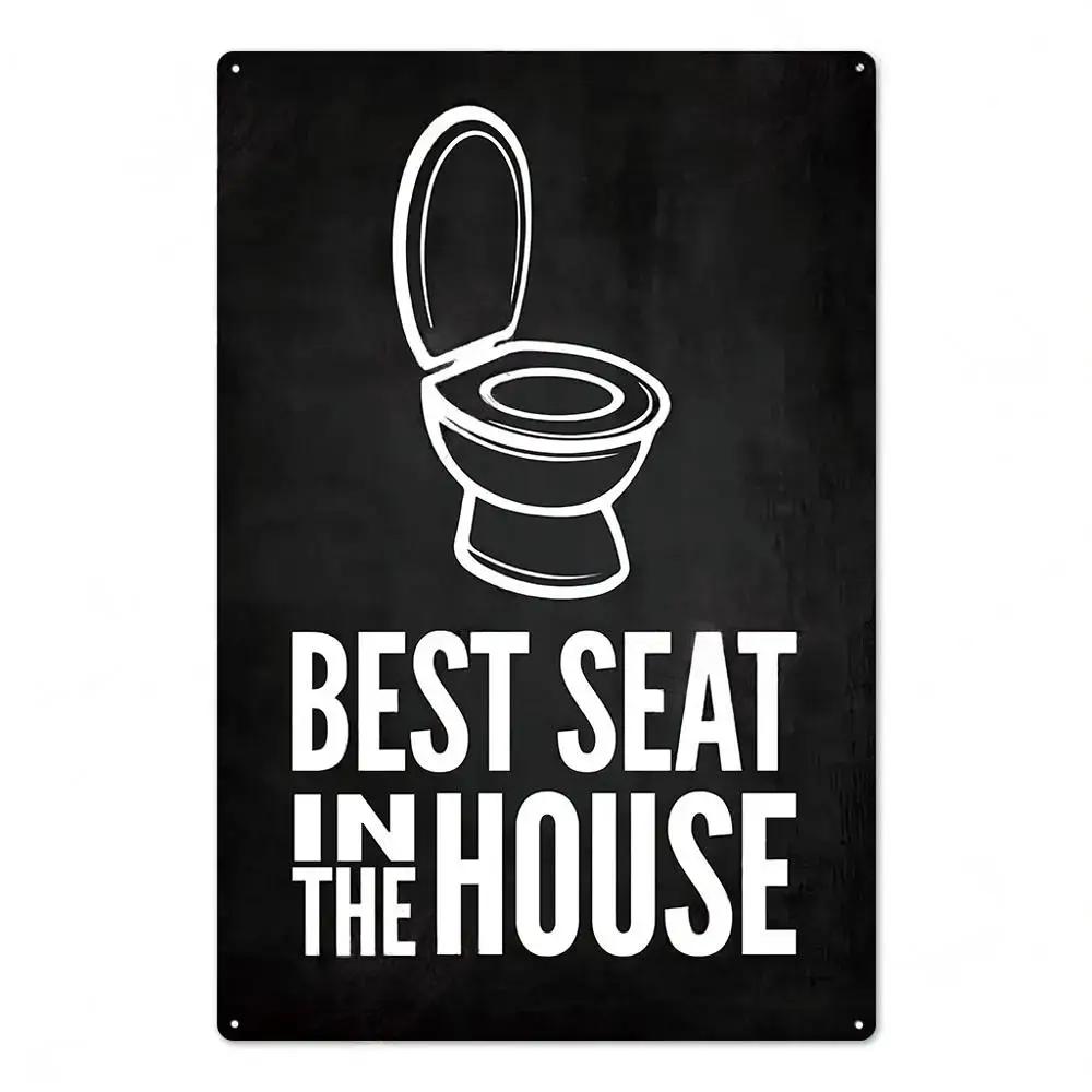 

Винтажный знак для туалета, забавная металлическая жестяная табличка, туалет, туалеты, настенное искусство, бар, клуб, ванная комната, туалет, настенное украшение 20x30cm