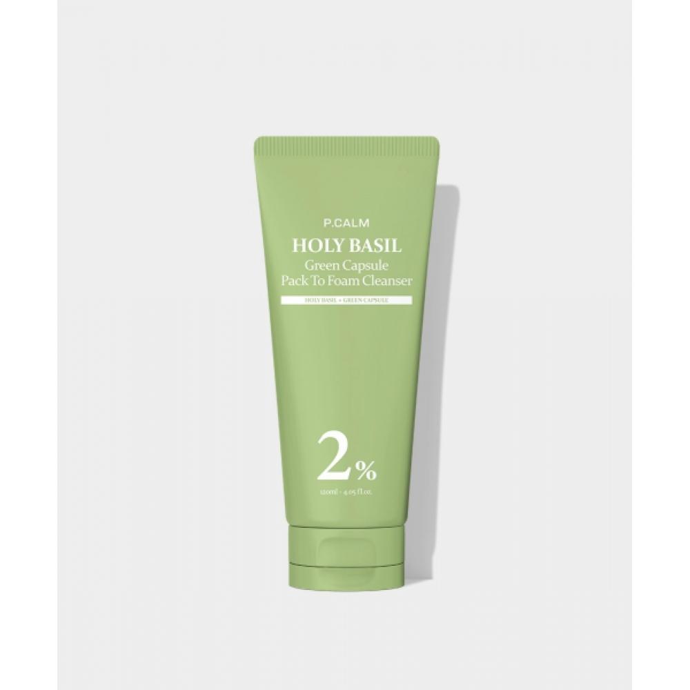 Pcalm Heiliges Basilikum Grüne Kapsel Fakt zu Schaum Reiniger 120ml