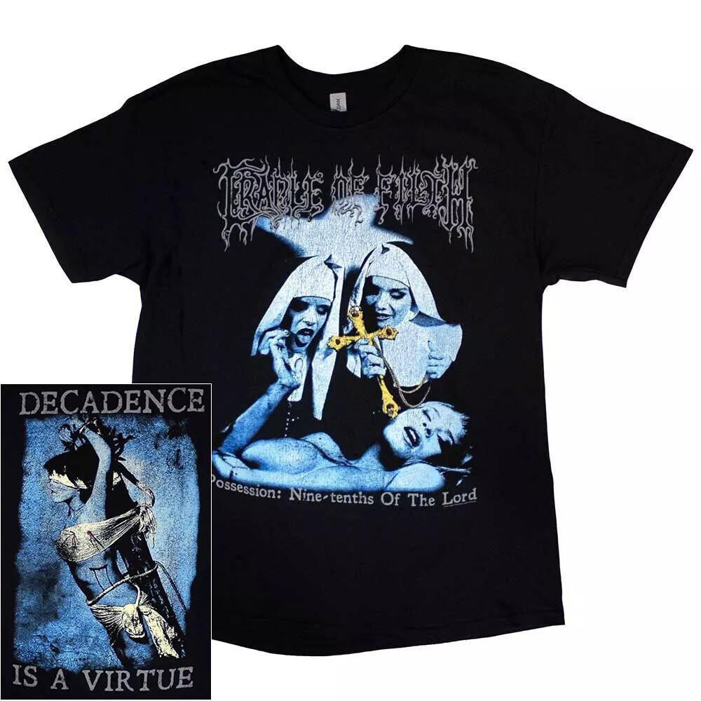 26 Cradle Of Filth Decadence Shirt S-XXL T-Shirt Official TShirt Unisex T-Shirt XXXL