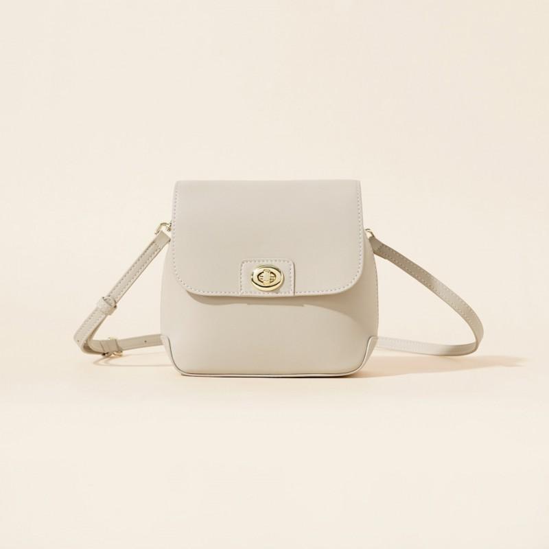 Genuine Leather Women's Bag New Retro Fashion Simple All-matching Casual Small Square One-shoulder Cross-body