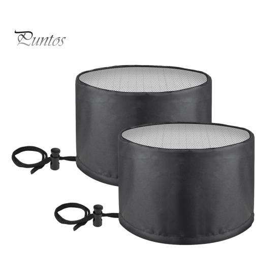 

2 шт. вентиляционные крышки для палаток для выращивания растений, дизайн с мелкой сеткой, водонепроницаемые, пылезащитные, легко чистятся, простая установка, вентиляционные крышки для воздуховодов M чёрный