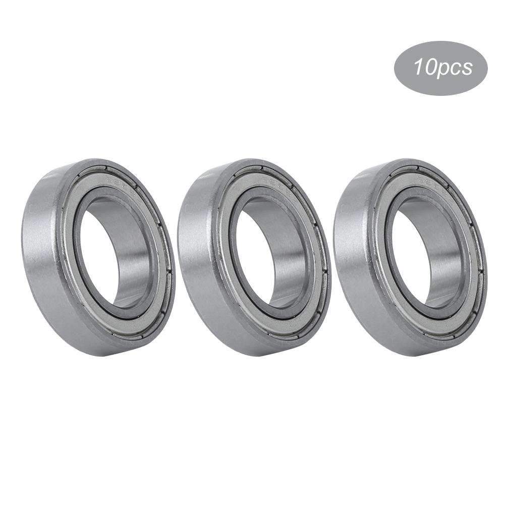 10PCs Spindle Bearings 6903Z Mechanical Parts Lathe Accessory Deep Groove BearingSteel Flat