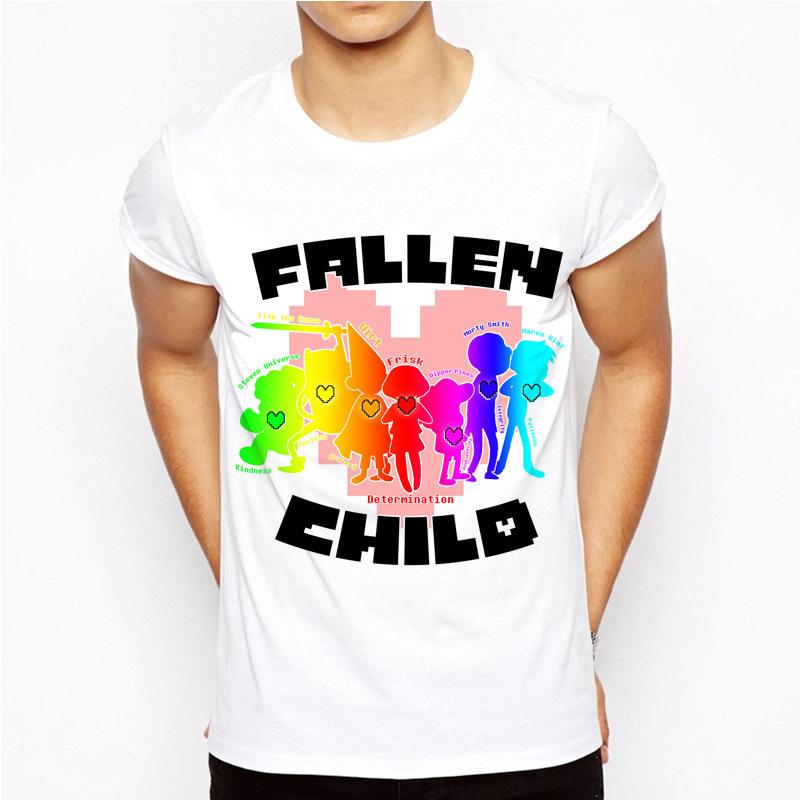 Undertale T-Shirt GAME Undertale sans and papyrus T Shirt Tees Shirt skull brother anime men/women t-shirt funny Tops