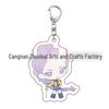 Kpop Demon Hunter Girl Group Keychain: Lumi, Zoe, Mira & Qin Yu Cute Acrylic Schoolbag Pendant