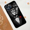 Man Suit Shirt Tie Phone Case For iPhone 17 Pro Max 11 14 15 16 Pro Max 12 13 mini 16 Plus 16e 17 Air Funda