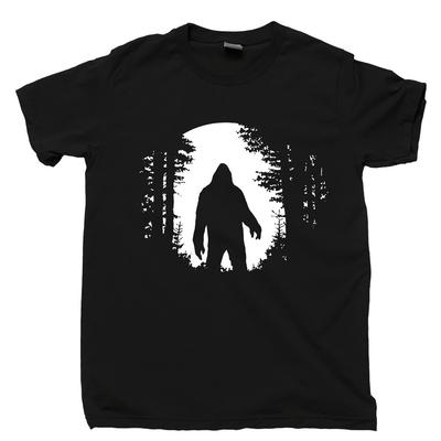 Bigfoot T Shirt Jackalope Mothman Loch Ness Monster Nessie Cryptid Hunter Tee
