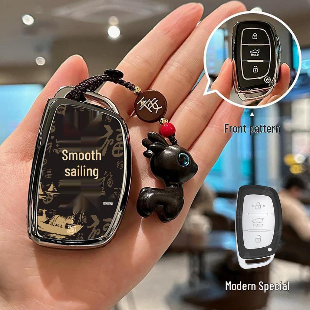 Key Cover for Hyundai: ix35, Mingtu, Elantra, Festa, Sonata, ix25