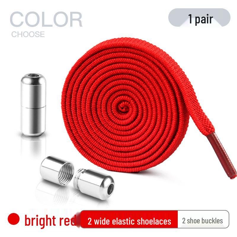 Elastic No-Tie Shoelace Buckle for Men, Women, and Kids