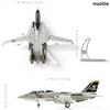 NUOTIE 1:72 US Navy F-14 Tomcat Alloy Model VF-84 Jolly Rogers Fighter Diecast Aircraft Military Display Model, Fully Assembled