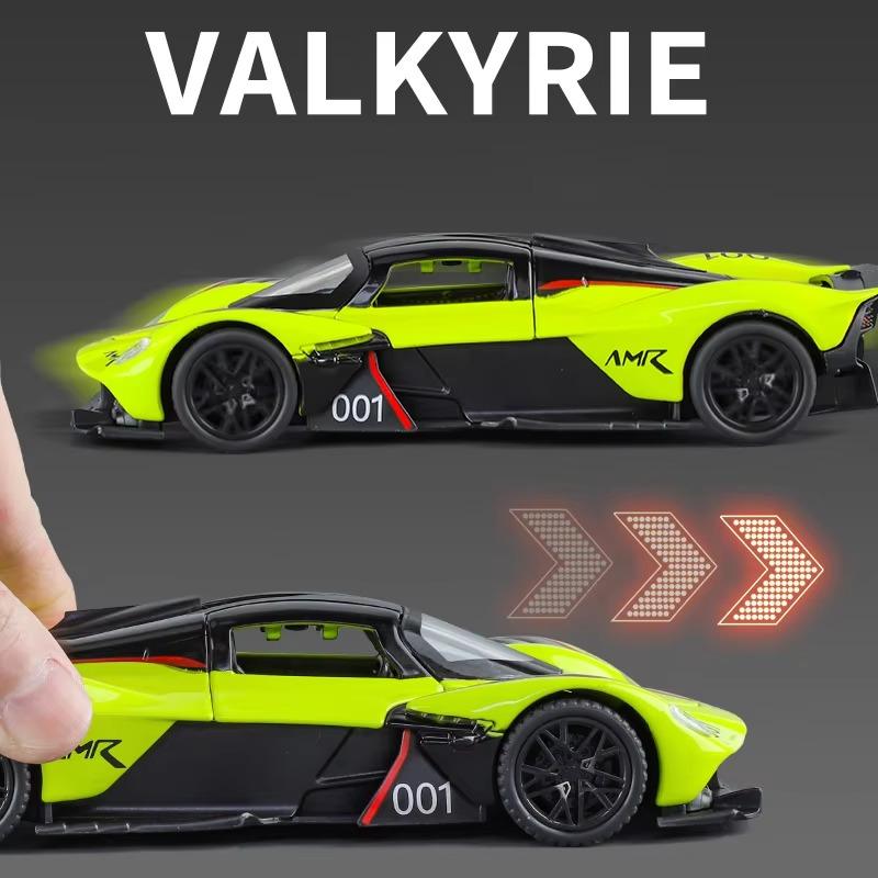 1/32 Aston Martin Valkyrie Alloy Sports Car Model Ornament Toy Alloy Sports Car Model Ornament Toy