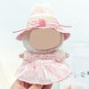 Baby Clothes Set with Hats Hair Accessories Soft Fabric Doll Wedding
