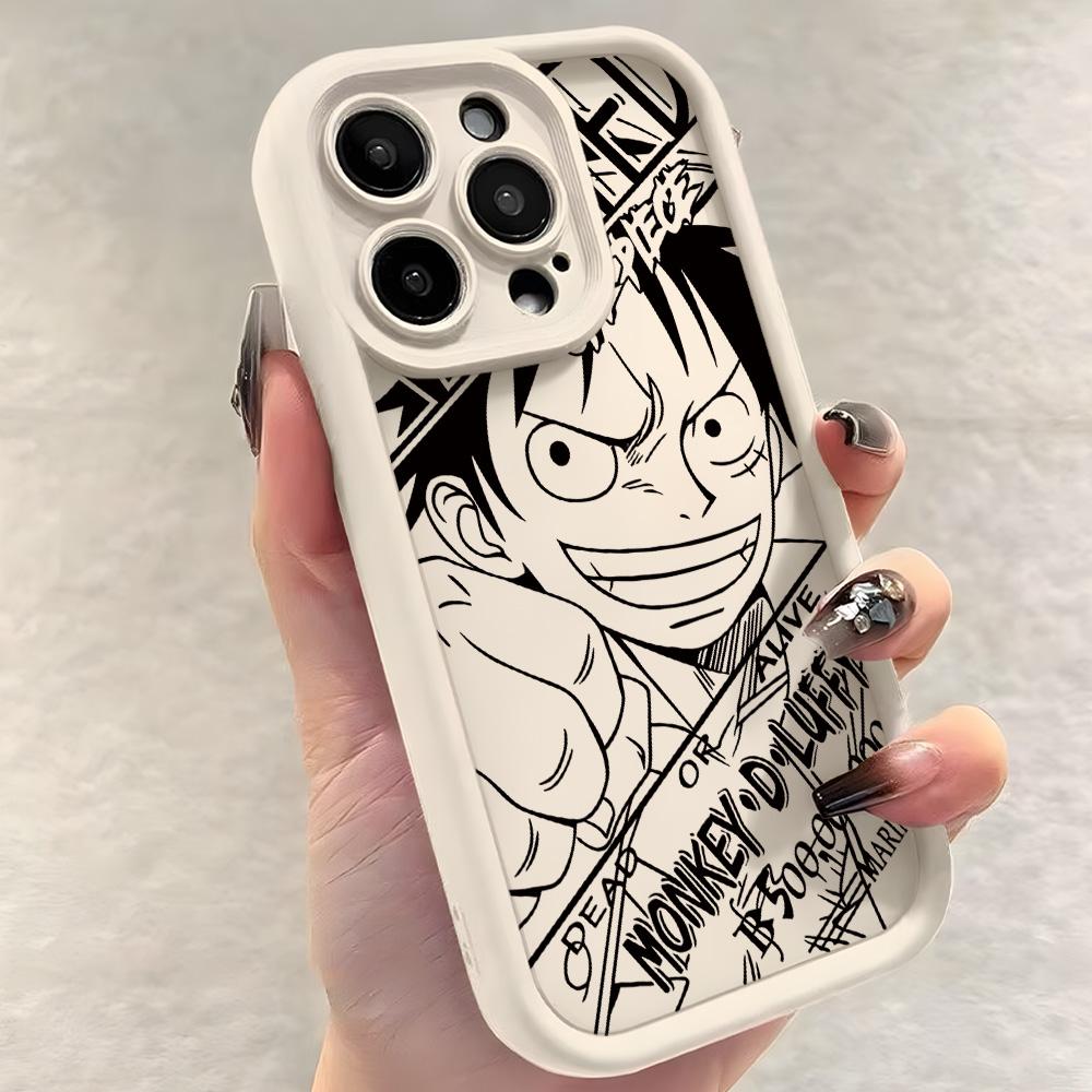 

Ones Pieces Luffys Zoros Phone Case for Samsung S26 S25 S24 S23 S22 S21 S20 F06 M16 Note 20 FE Plus Ultra 4G 5G Soft Silicone Samsung S20 FE