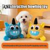Funny Interactive Pet Gifts Cute Monsters Plush Squeaky Toy, Dog Molar Durable Toys Self Play Anxiety Relief Toy for Dogs Cats Safe Chew