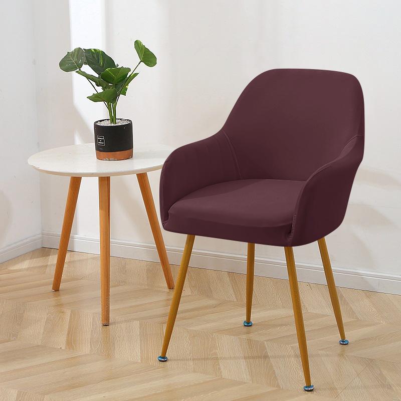 1ks Moderní potah na křeslo s vysokými područkami Strečový spandexový potah na jídelní židli Potah na židli Potahy sedadel na počítačové židle Kancelář Hotel Domov