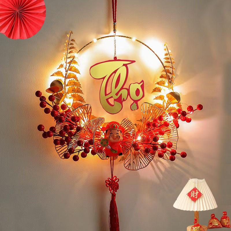 Vietnamese Spring Festival Decorations Paper Flowers Hanging Ornament 2026 New Year Home Decoraitons Room Wall Decor