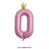 42-Inch Large Pink Crown Aluminum Film Digital Balloon Children'S 1St Birthday Party Decoration Photo Props