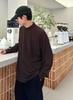 [CHANGE WELL] Men's 2024AW Fashion 9oz Autumn/Winter Clothing Big Silhouette Warm Autumn/Winter Clothing Double-Sided Brushed Fabric Thermal Insulatio