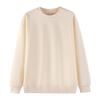 Unisex Oversized Crewneck Sweatshirt Plain Solid Color Long Sleeve Blank Base Printing Fall Casual Wear