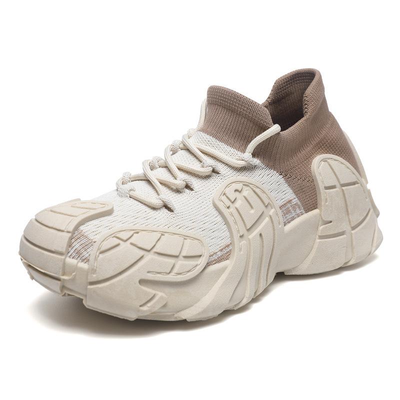 Casual socks shoes summer fly-woven breathable sports casual shoes women's fashion versatile trendy shoes