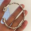 925 Silber Schwerindustrie High-End Sense Öffnung Dorn Rose Armband Weibliche Ins Nische Design Mode Licht Luxus Exquisit