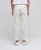 MUSINSA STANDARD Wide Hidden Banding Crop Slacks [Cream]