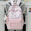 Schoolbag Junior High School High School Student Schoolbag Cute Bow Kitten Backpack College Style High Value Small Fresh Backpack