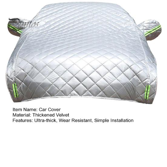 Car Hail Cover Protector Reflective Design Wear Resistant Scratch-proof Full Coverage Universal Easy Installation Hail Blanket Car Cover
