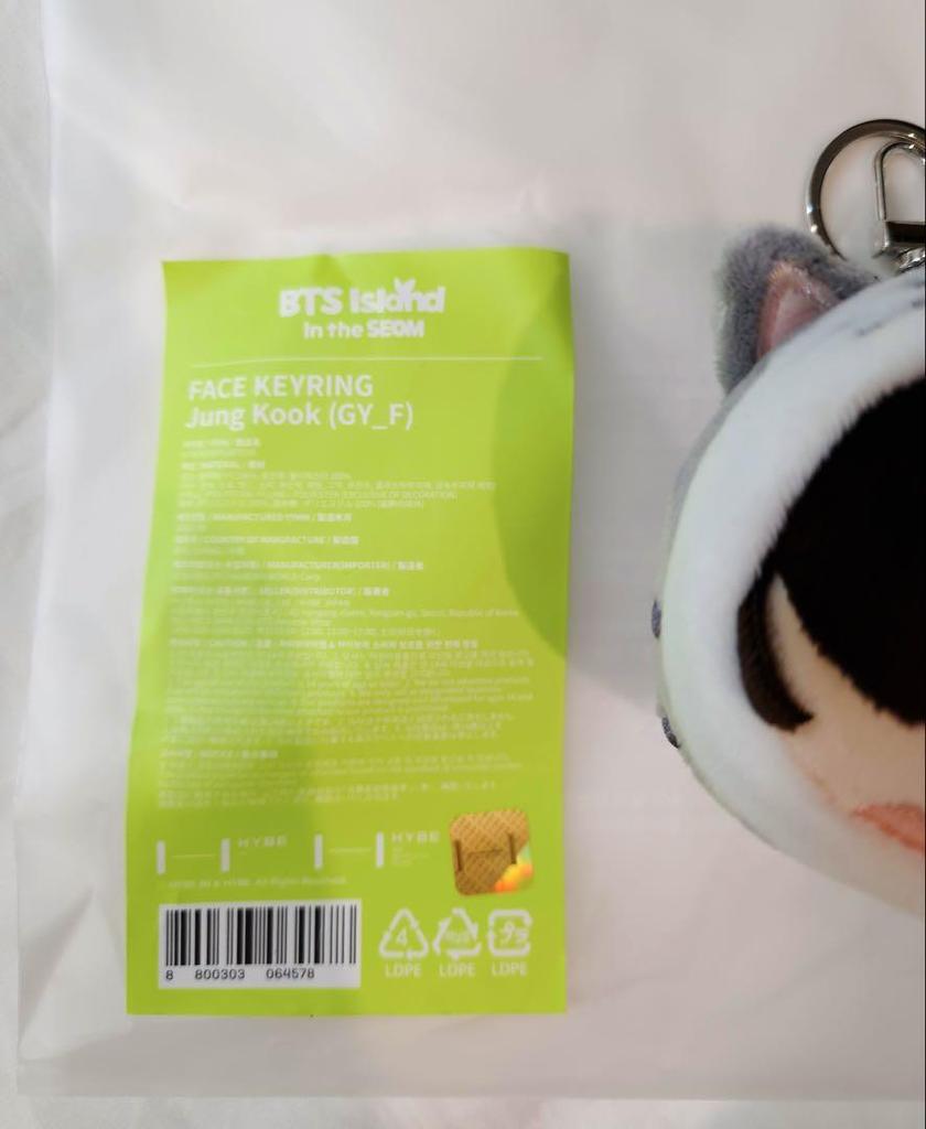 [USED] BTS FESTA 2025 Face Key Ring Jungkook SEOM