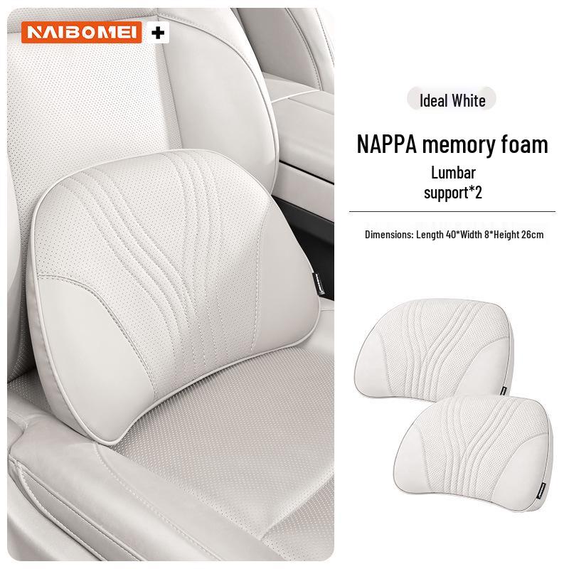 Zeekr 001/X/009 Car Headrest & Neck Pillow with Lumbar Support for Front and Rear Seats