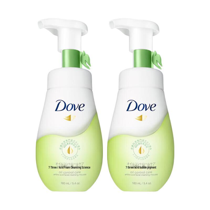 

Dove Oil Control Tender Facial Cleansing Foam, 2x160ml